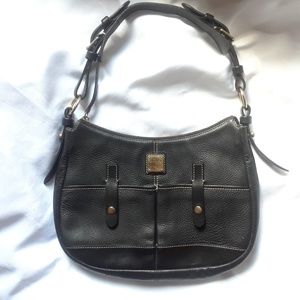 VIntage DOONEY & BOURKE Black Leather Purse
